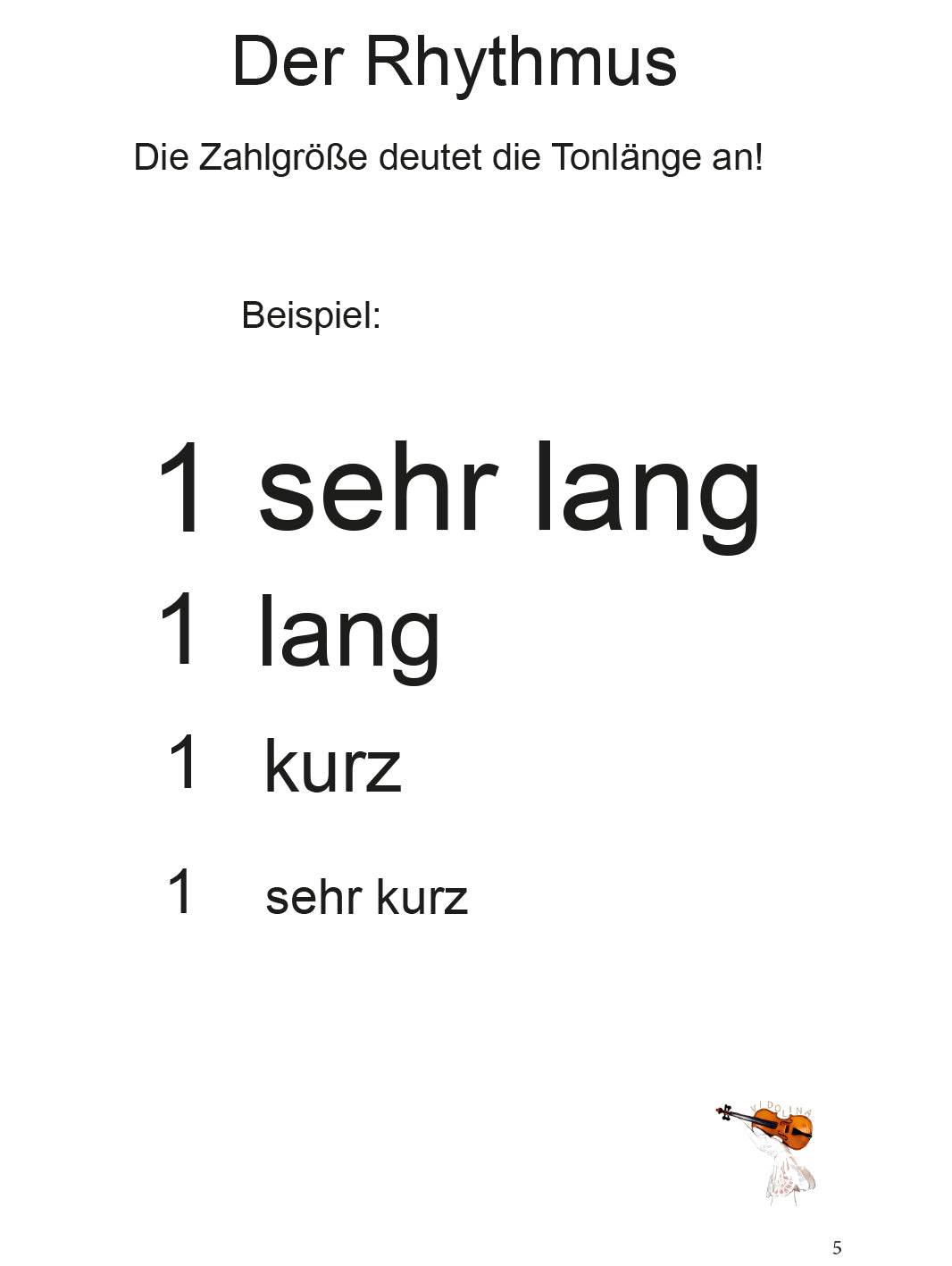 Weihnachtslieder für Violine ohne Noten, von Petra Streicher, kinderleicht E-Book